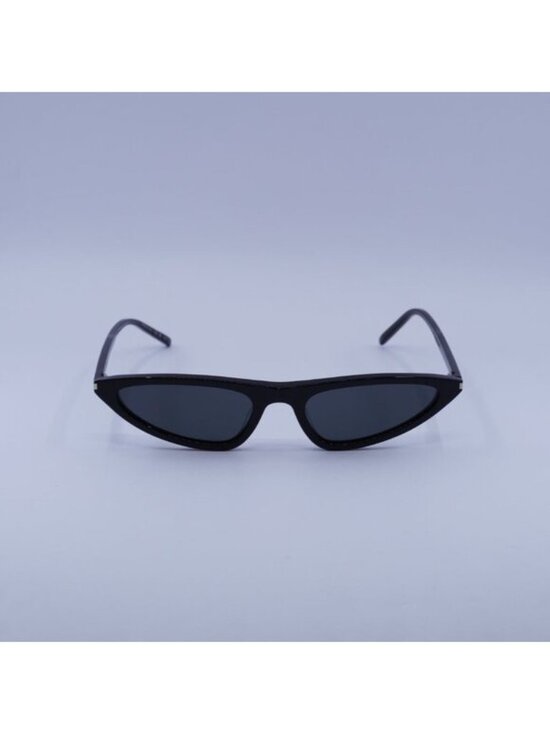 Saint Laurent SL703 001 Sunglasses Black Cat Eye Frame, Black Lenses main image 10